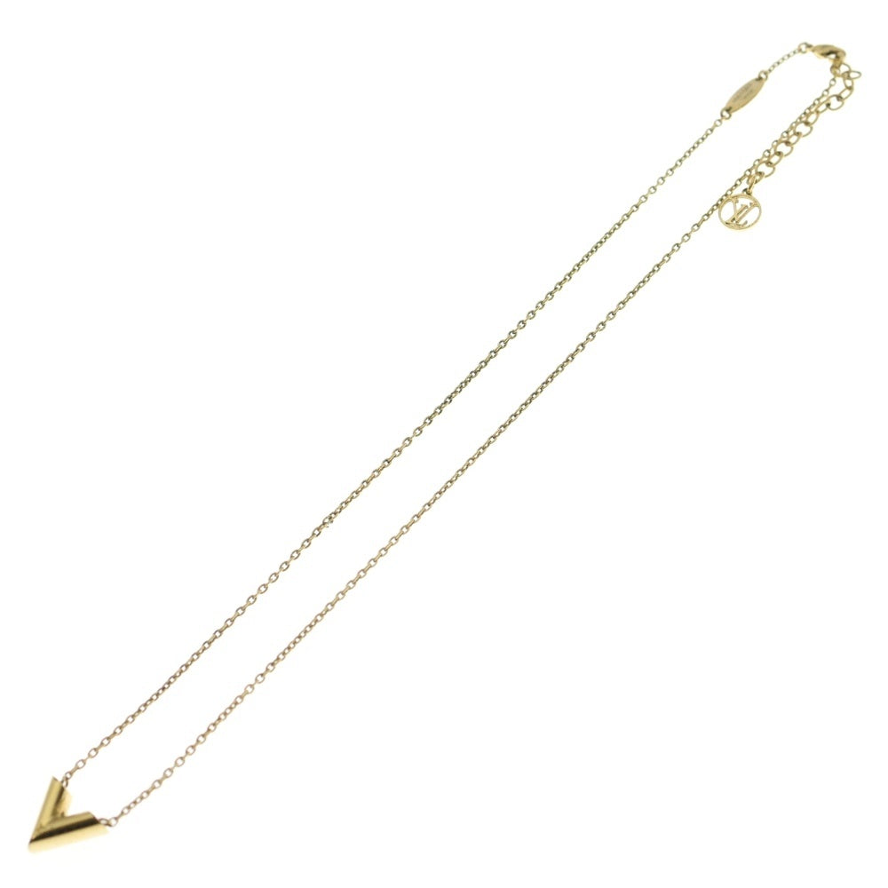 LOUIS VUITTON(ルイヴィトン) エッセンシャルV ペンダントネックレス ゴールド M61083