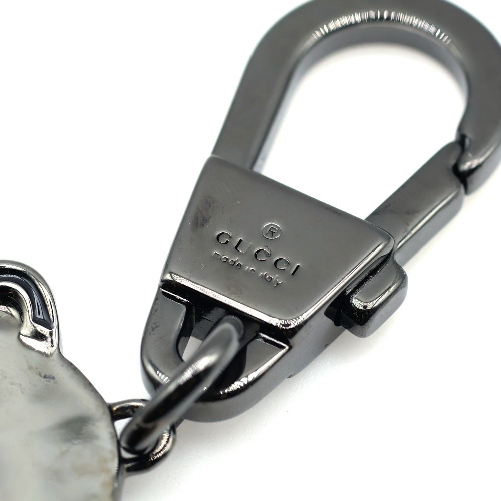 GUCCI(グッチ) パンダモチーフ キーホルダー シルバー