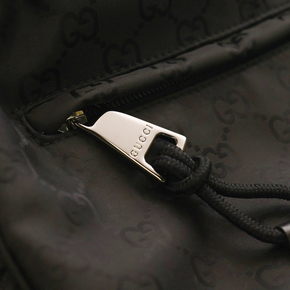 GUCCI(グッチ) GGスプリーム ラージトートバッグ ショルダーバッグ ブラック 818962