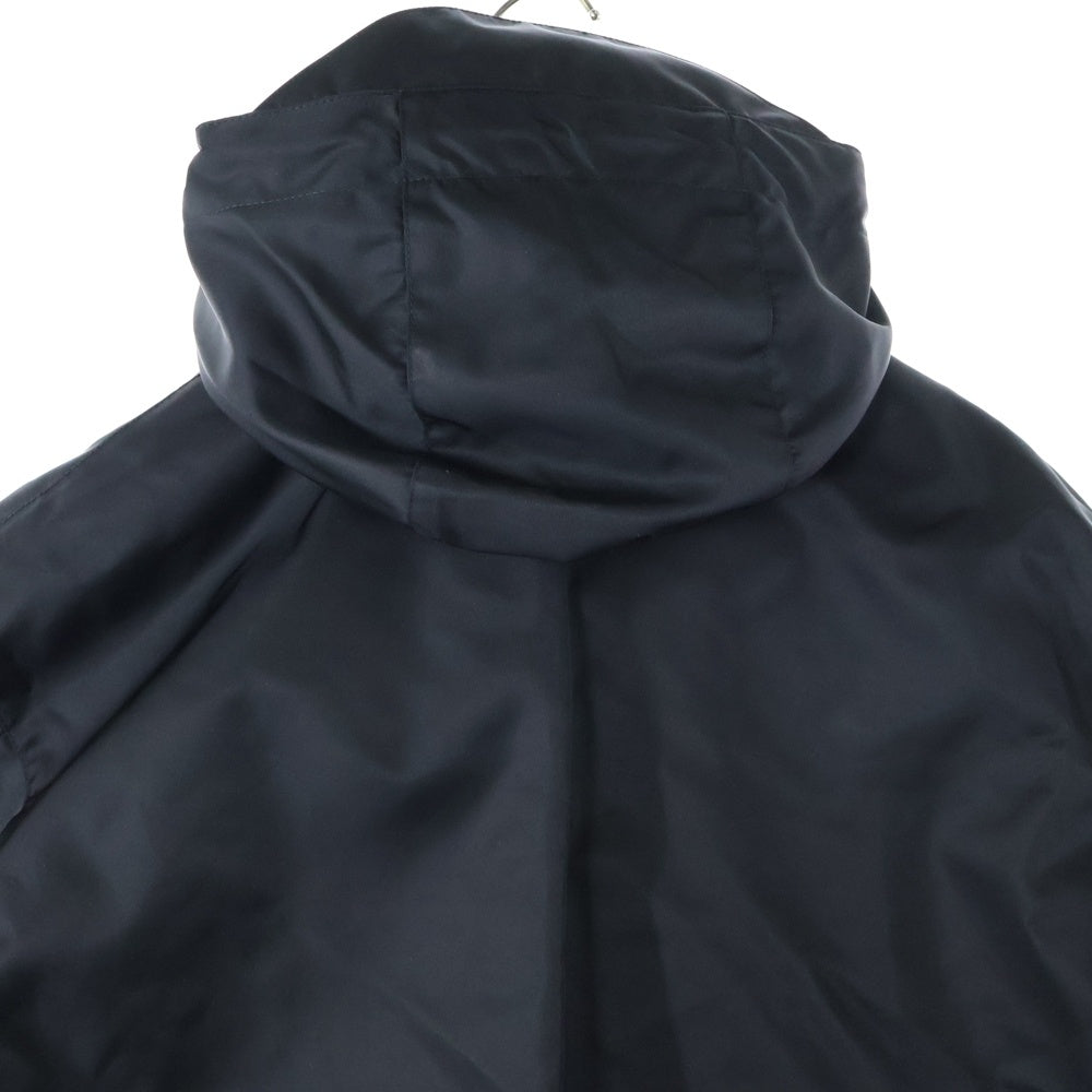 GUCCI(グッチ) ロゴ刺繍 ナイロン ツイルジャケット ブルゾン ブラック 804964