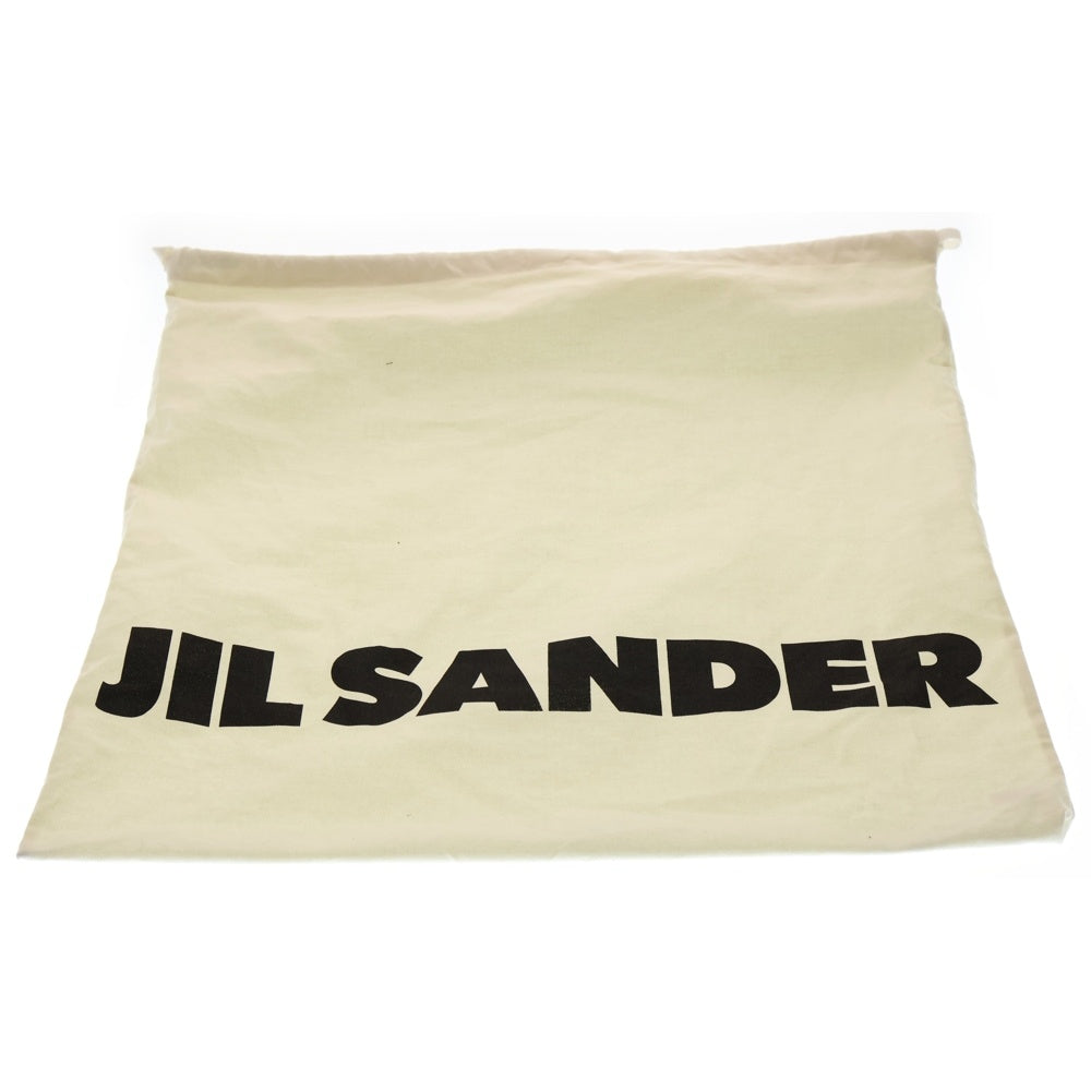 JIL SANDER(ジルサンダー) レザーショルダーバッグ ダメージ加工ショルダーバッグ ブラウン/ブラック