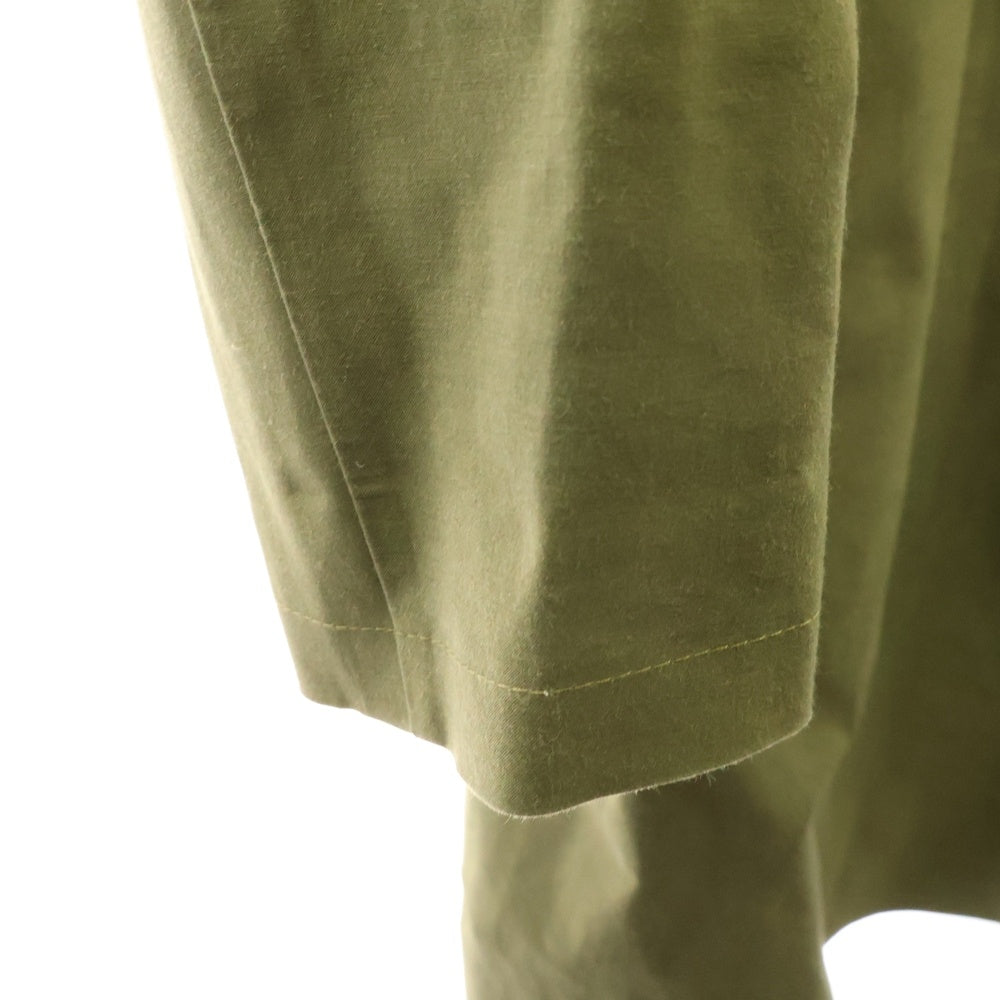 MACKINTOSH(マッキントッシュ) ファー付き ウール ゴム引きフーデットコート カーキ LR-003