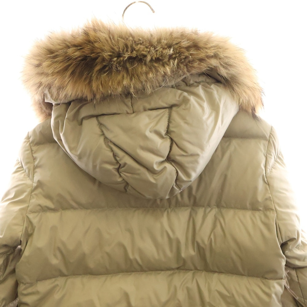 MONCLER(モンクレール) MESSINA メッシーナ ロングナイロンコート ダウンジャケット ベージュ 49301/91/68959
