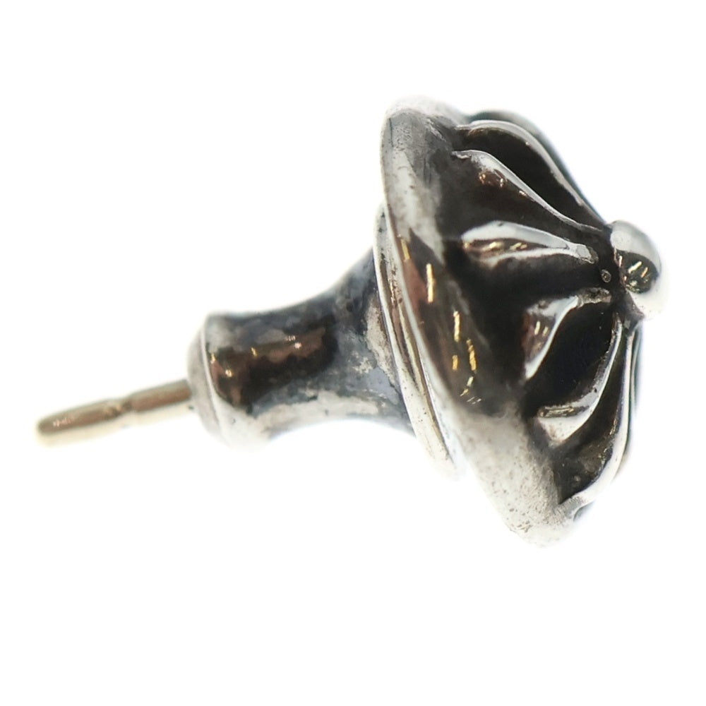 CHROME HEARTS(クロムハーツ) STUD CRSBLL クロスボールスタッドピアス シルバー BCA110