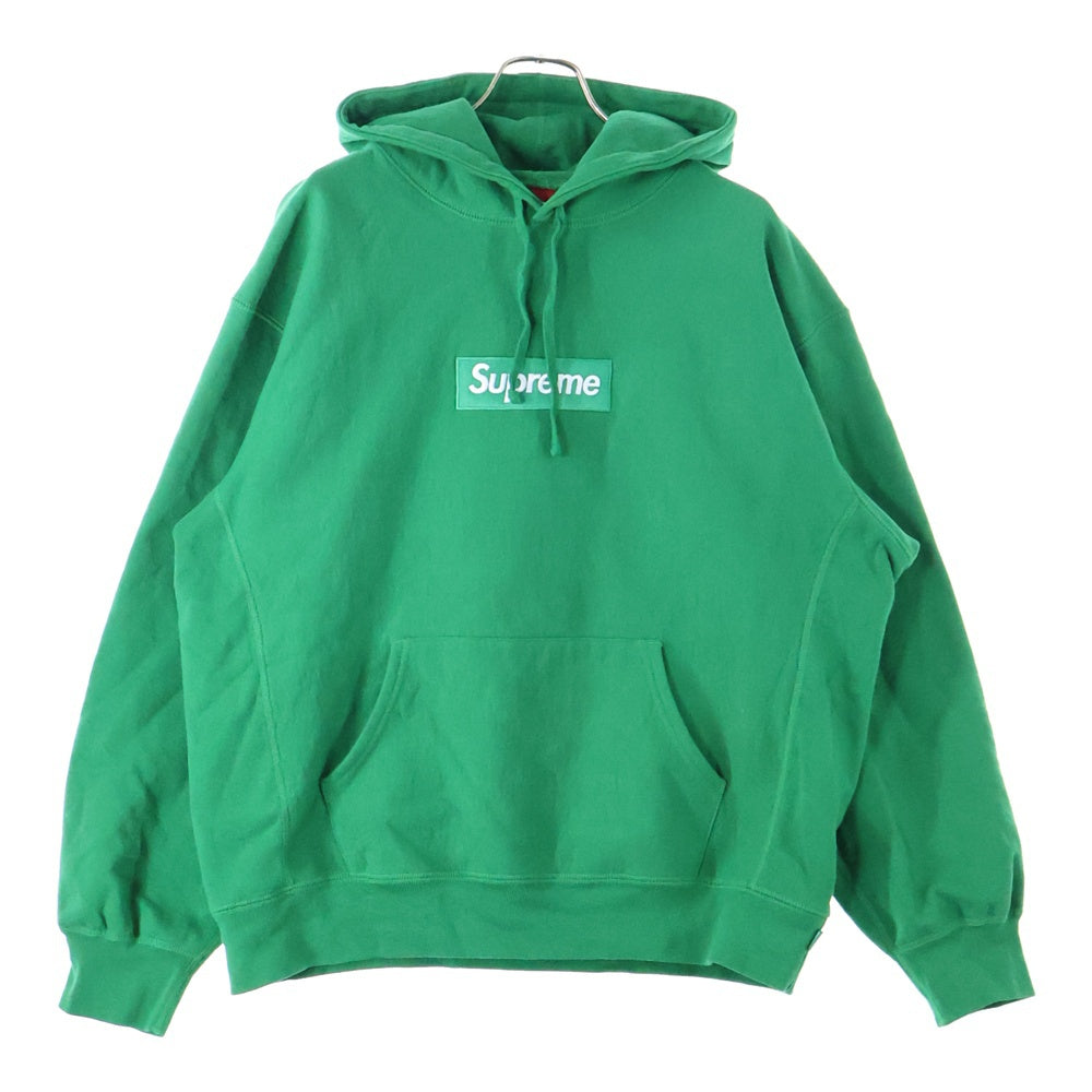 SUPREME(シュプリーム) 24AW Box Logo Hooded Sweatshirt ボックスロゴ プルオーバーパーカー フーディー グリーン