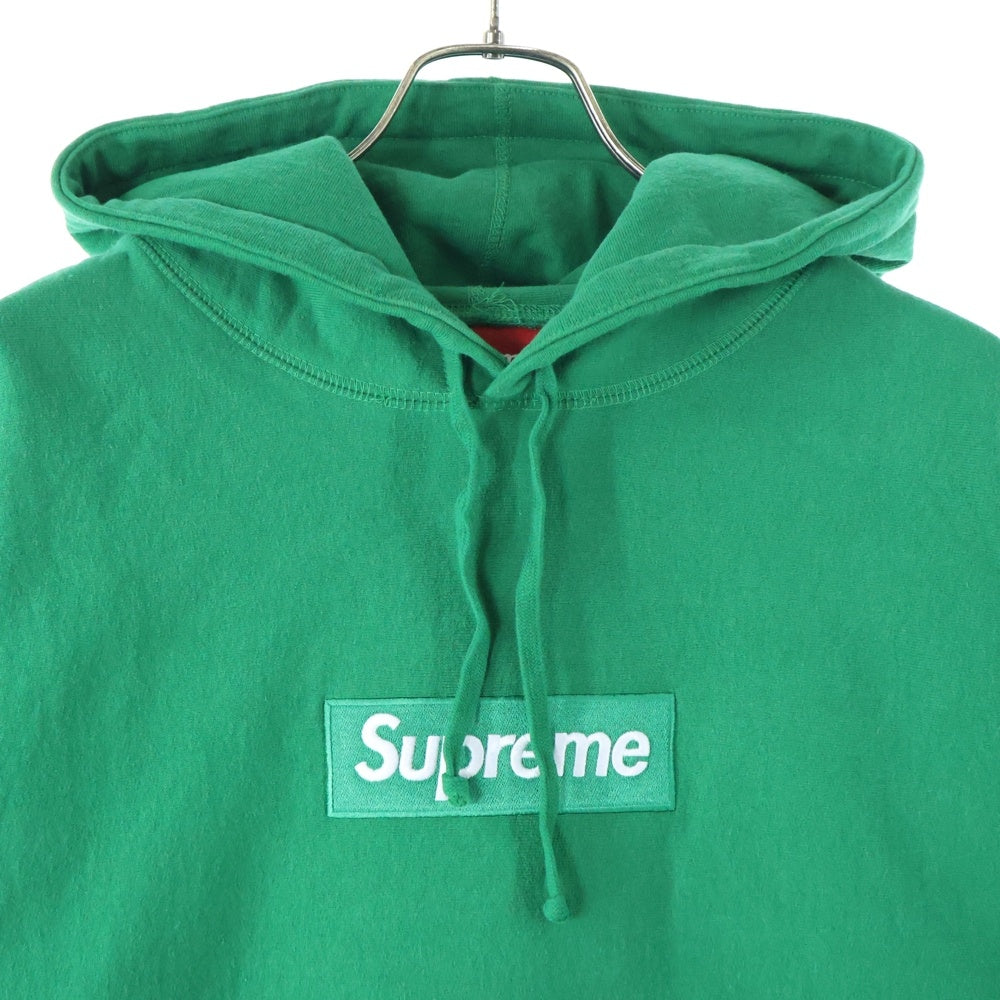 SUPREME(シュプリーム) 24AW Box Logo Hooded Sweatshirt ボックスロゴ プルオーバーパーカー フーディー グリーン