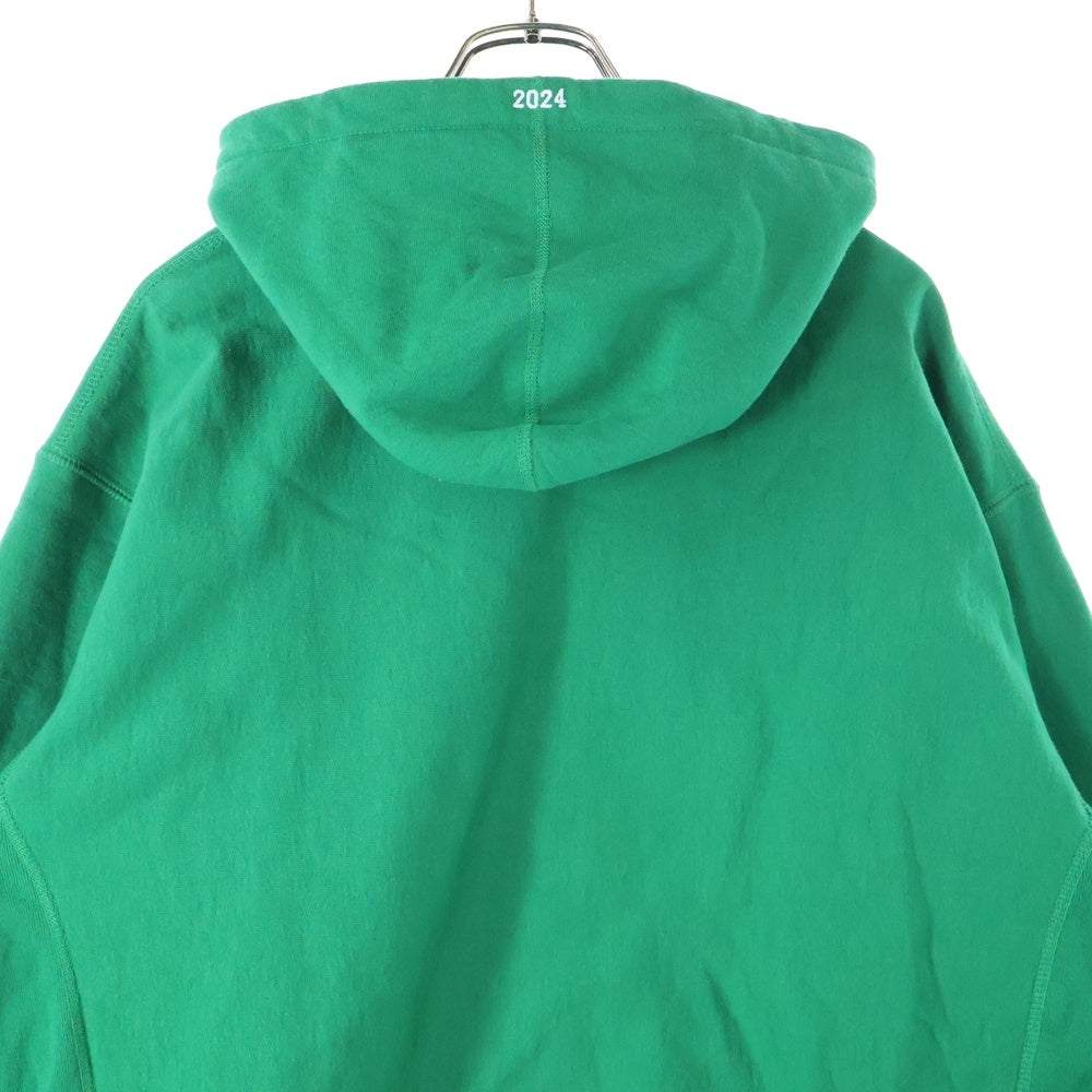 SUPREME(シュプリーム) 24AW Box Logo Hooded Sweatshirt ボックスロゴ プルオーバーパーカー フーディー グリーン