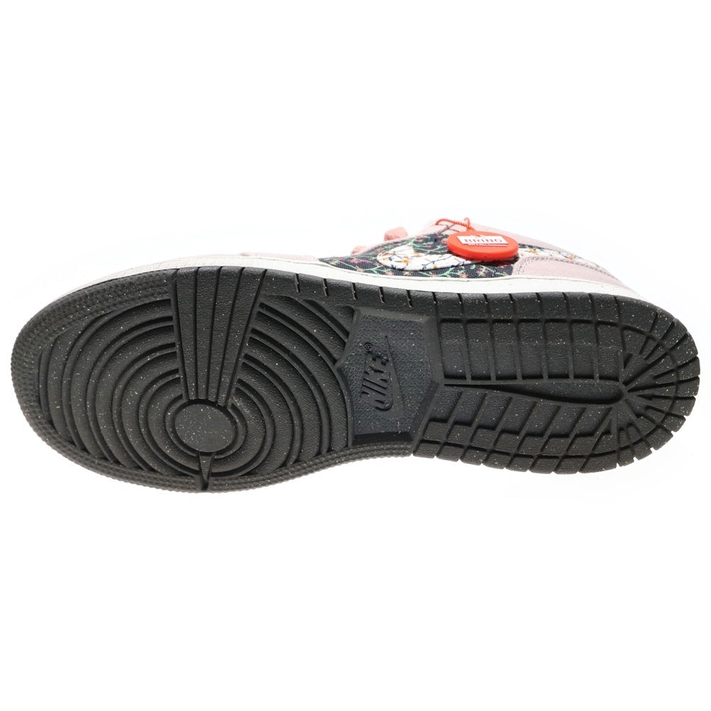 NIKE(ナイキ) GS Air Jordan 1 Low ALT SE エアジョーダン1 ローカットスニーカー 花柄 ピンク FJ3445-001