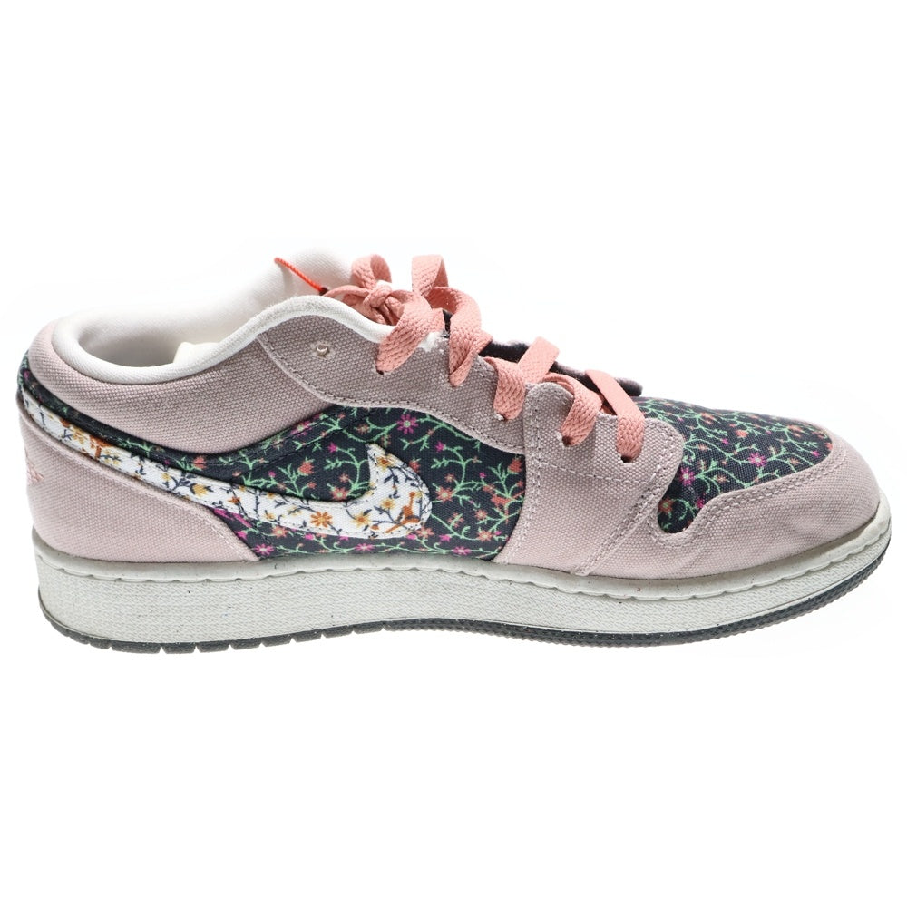 NIKE(ナイキ) GS Air Jordan 1 Low ALT SE エアジョーダン1 ローカットスニーカー 花柄 ピンク FJ3445-001
