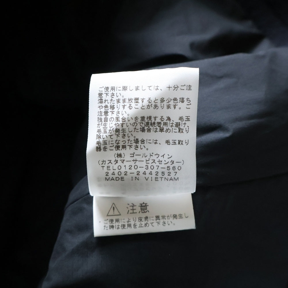 THE NORTH FACE(ザノースフェイス) WS Woodland Wool Jacket ウィンドストッパーウッドランドウールジャケット ブラック NY82430