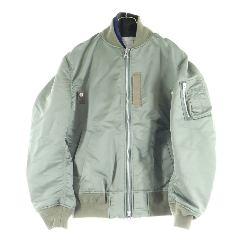 Sacai(サカイ) 22AW ドッキング ボンバージャケット ブルゾン カーキ SCM-050
