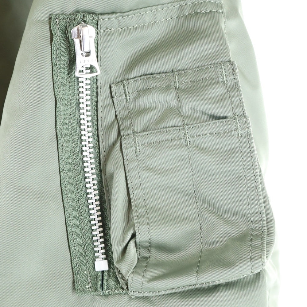Sacai(サカイ) 22AW ドッキング ボンバージャケット ブルゾン カーキ SCM-050
