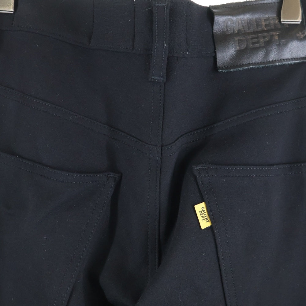 GALLERY DEPT.(ギャラリーデプト) Logan Flare Pant サイドライン フレアパンツ ブラック