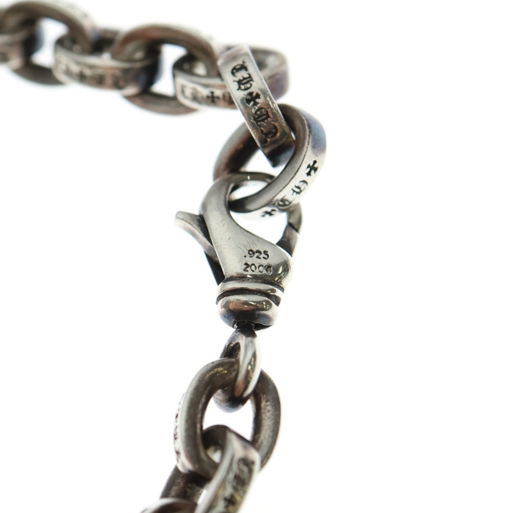 CHROME HEARTS(クロムハーツ) LARGE PAPER CHN ラージペーパーチェーン ブレスレット シルバー BCA170