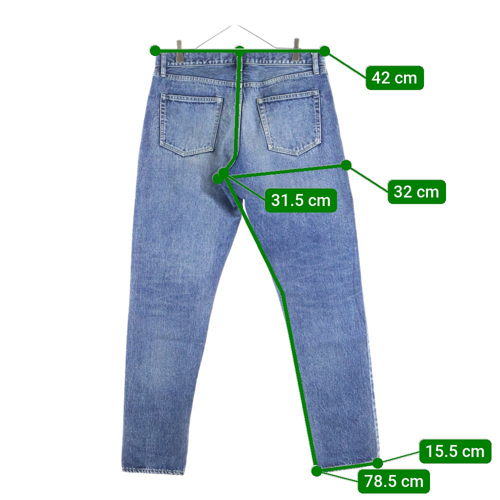 MINEDENIM(マインデニム) マルチポケット ジップアップ スーパー スリムデニムパンツ インディゴ 10