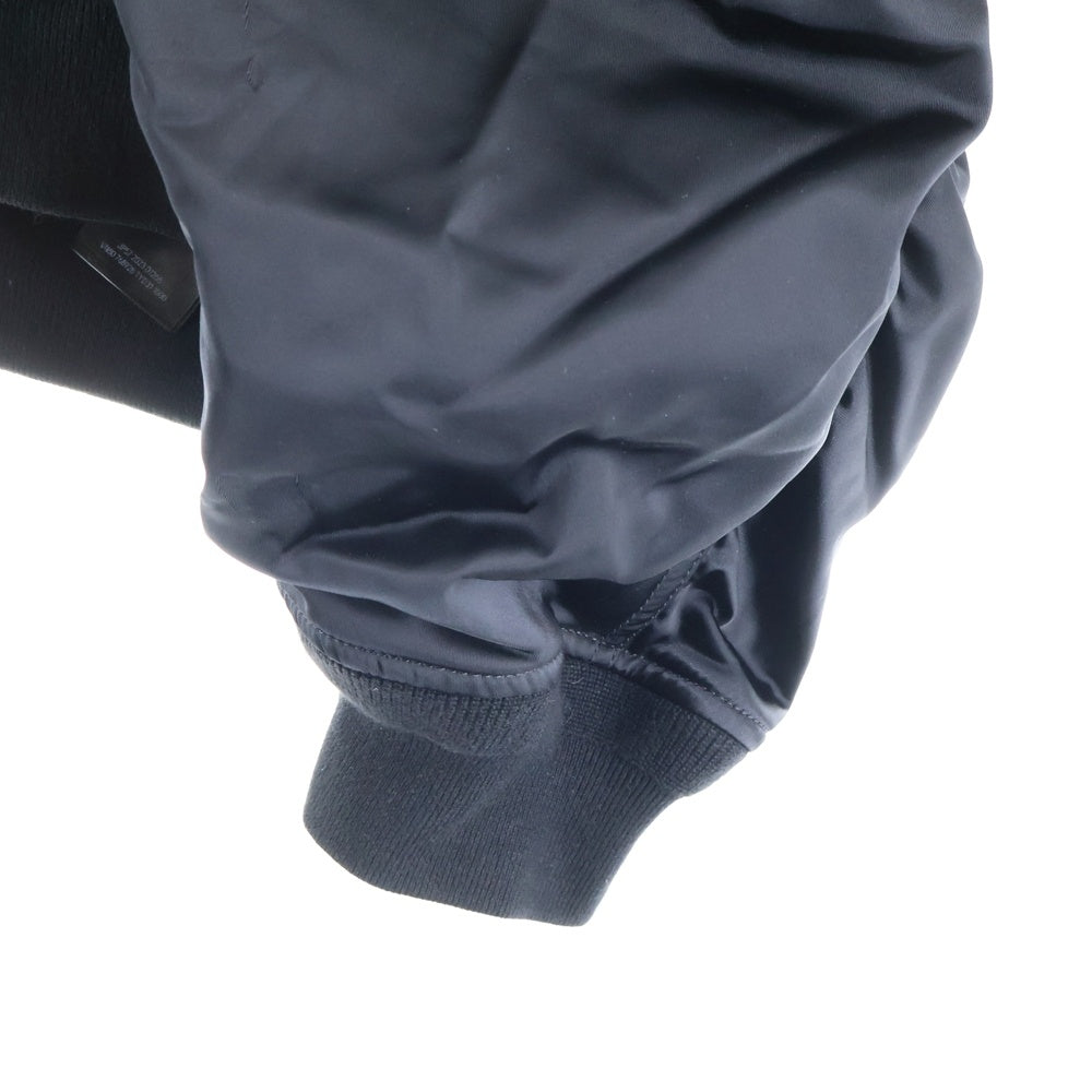 BALENCIAGA(バレンシアガ) Hooded bomber jacket フーデッドボンバージャケット ブラック 768928 TYD31