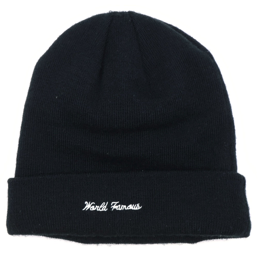 SUPREME(シュプリーム) 17AW New Era Box Logo Beanie ニューエラ ボックスロゴ ビーニー ニット帽 ブラック/イエロー