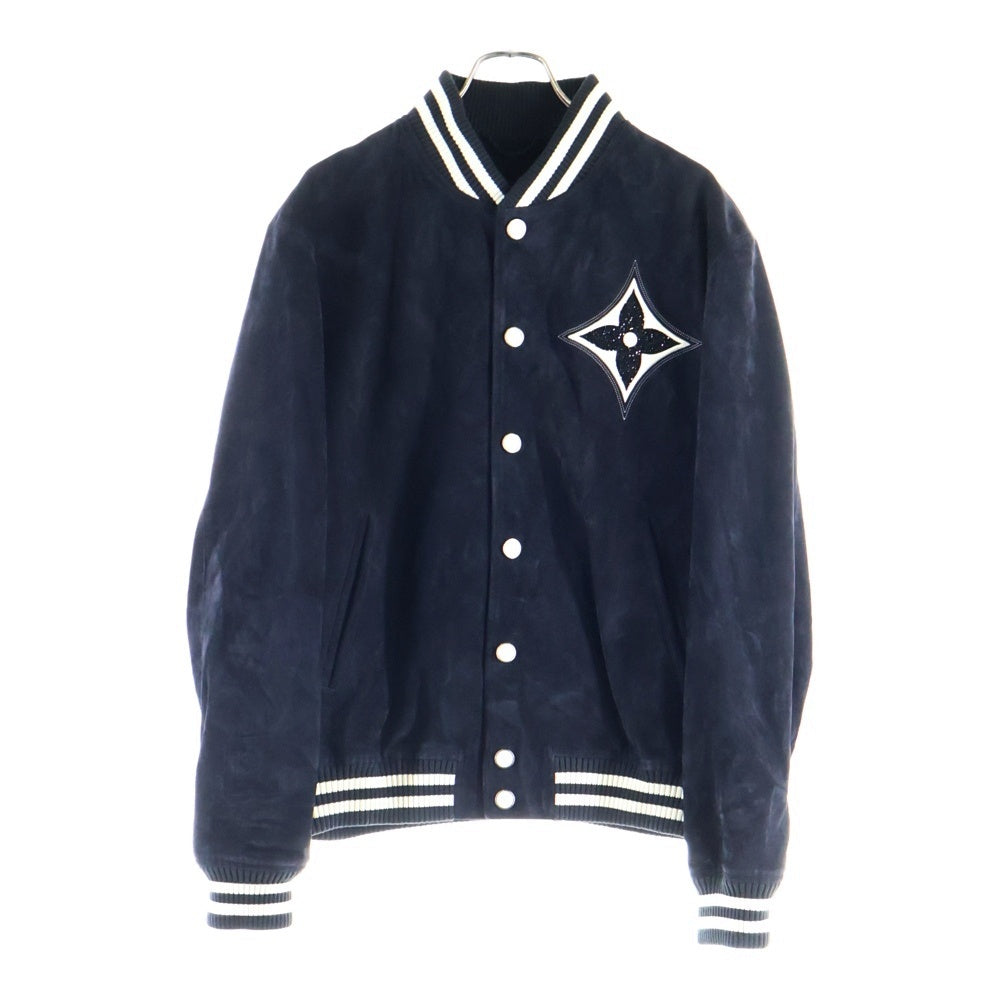 LOUIS VUITTON(ルイヴィトン) 24AW エンベリッシュドラムスキンボンバーブルゾン RM242 JJS HRL71E ブラック