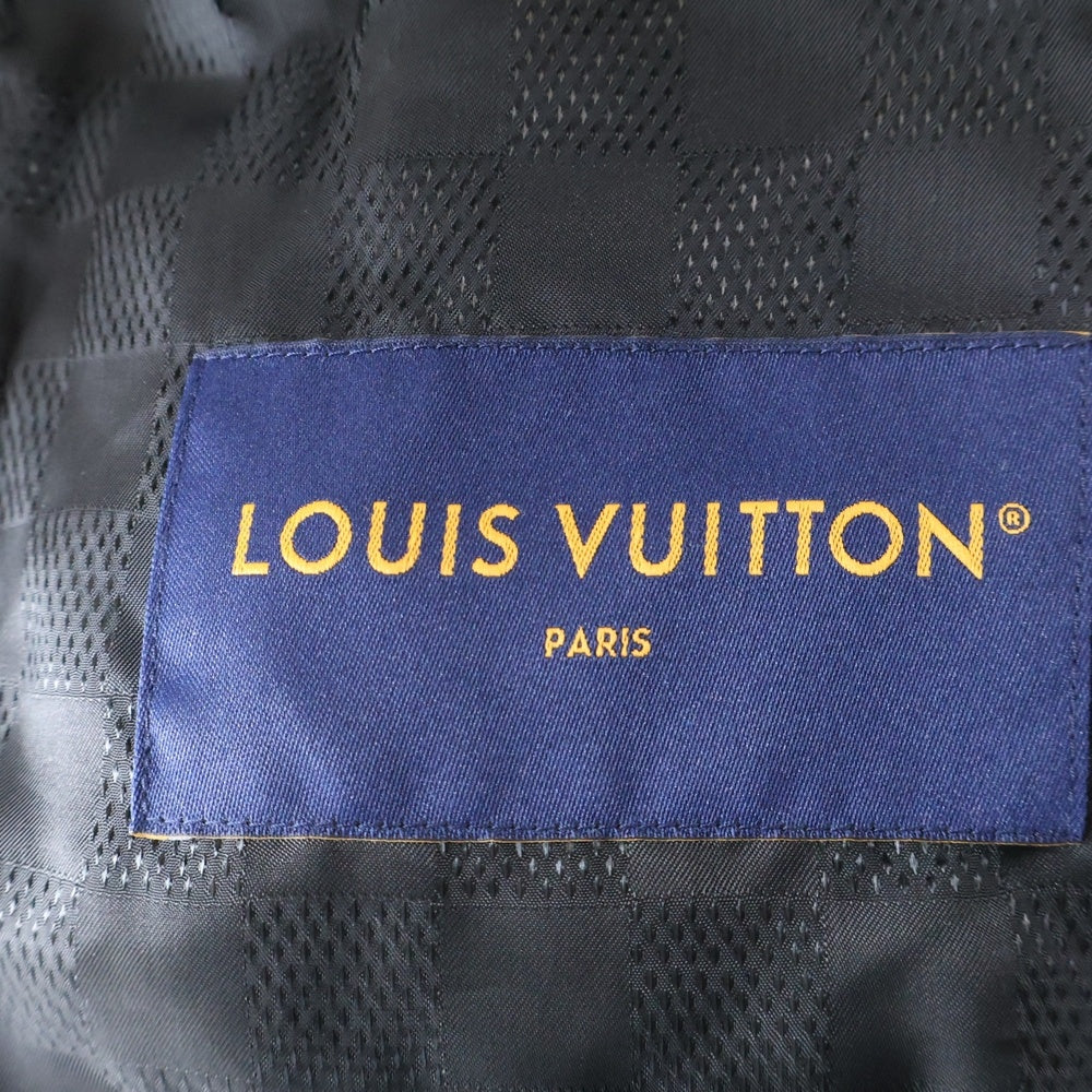 LOUIS VUITTON(ルイヴィトン) 24AW エンベリッシュドラムスキンボンバーブルゾン RM242 JJS HRL71E ブラック
