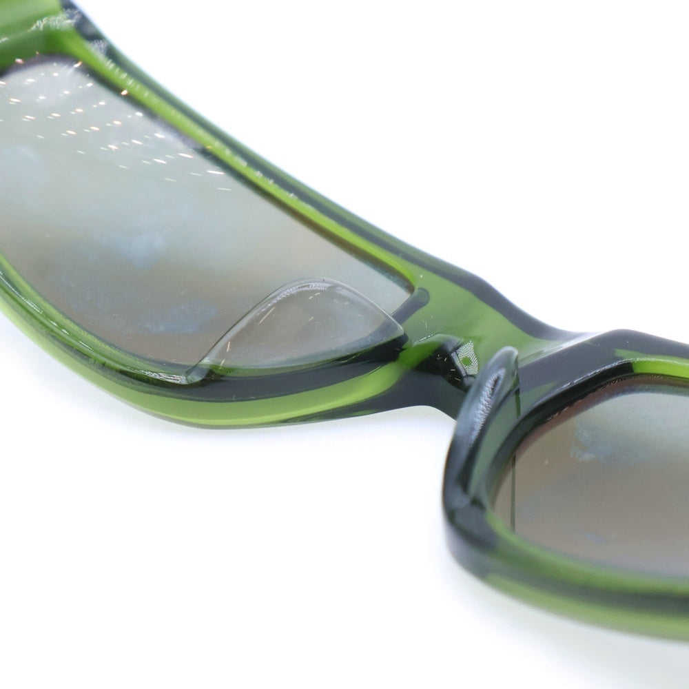 CHROME HEARTS(クロムハーツ) T.HUTCH サイドクロスモチーフセルフレームサングラス グリーン 58□22-122