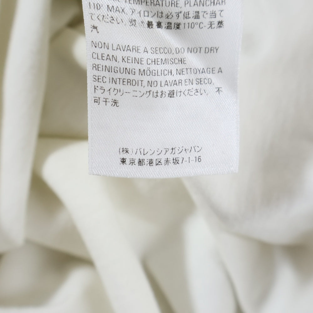 BALENCIAGA(バレンシアガ) リアルバレンシアガプリント 半袖Tシャツ カットソー ホワイト 612966 TIV4