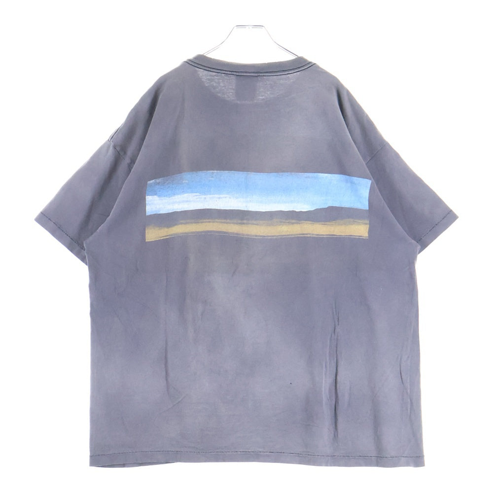 SAINT MICHAEL(セントマイケル) SS TEE SKY 両面プリント 半袖Tシャツ カットソー グレー SM-A23-0000-001