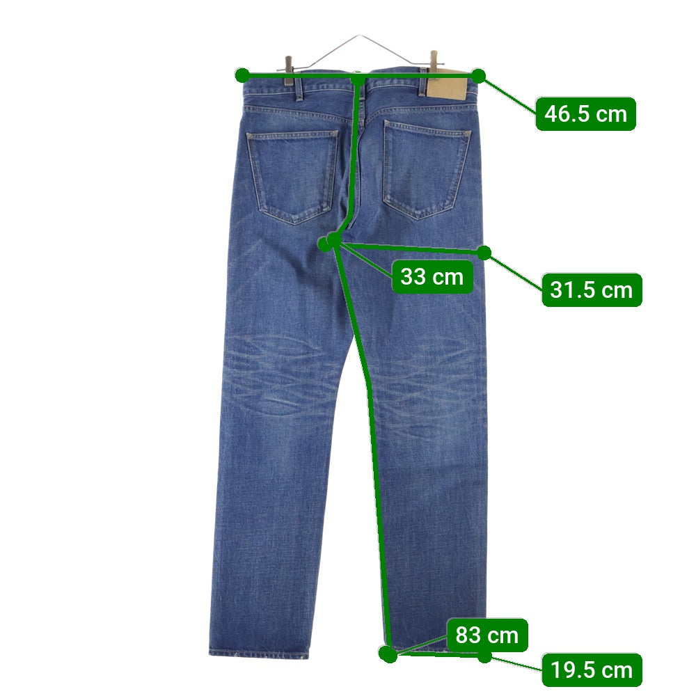 CELINE(セリーヌ) Blue washed Lou jeans ストレートデニムパンツ インディゴ 1AB7 930F