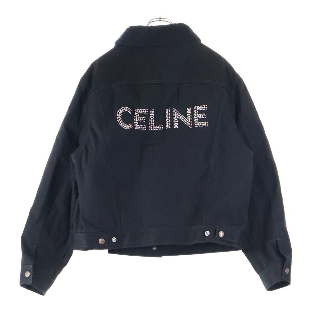 CELINE(セリーヌ) 23AW デニムジャケット ライトストーンロゴ
