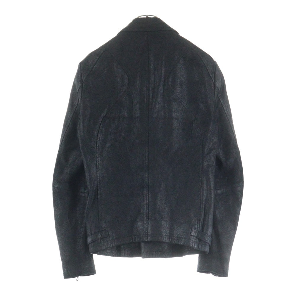 ATTACHMENT(アタッチメント) レザージャケット ダブルライダースジャケット ブラック