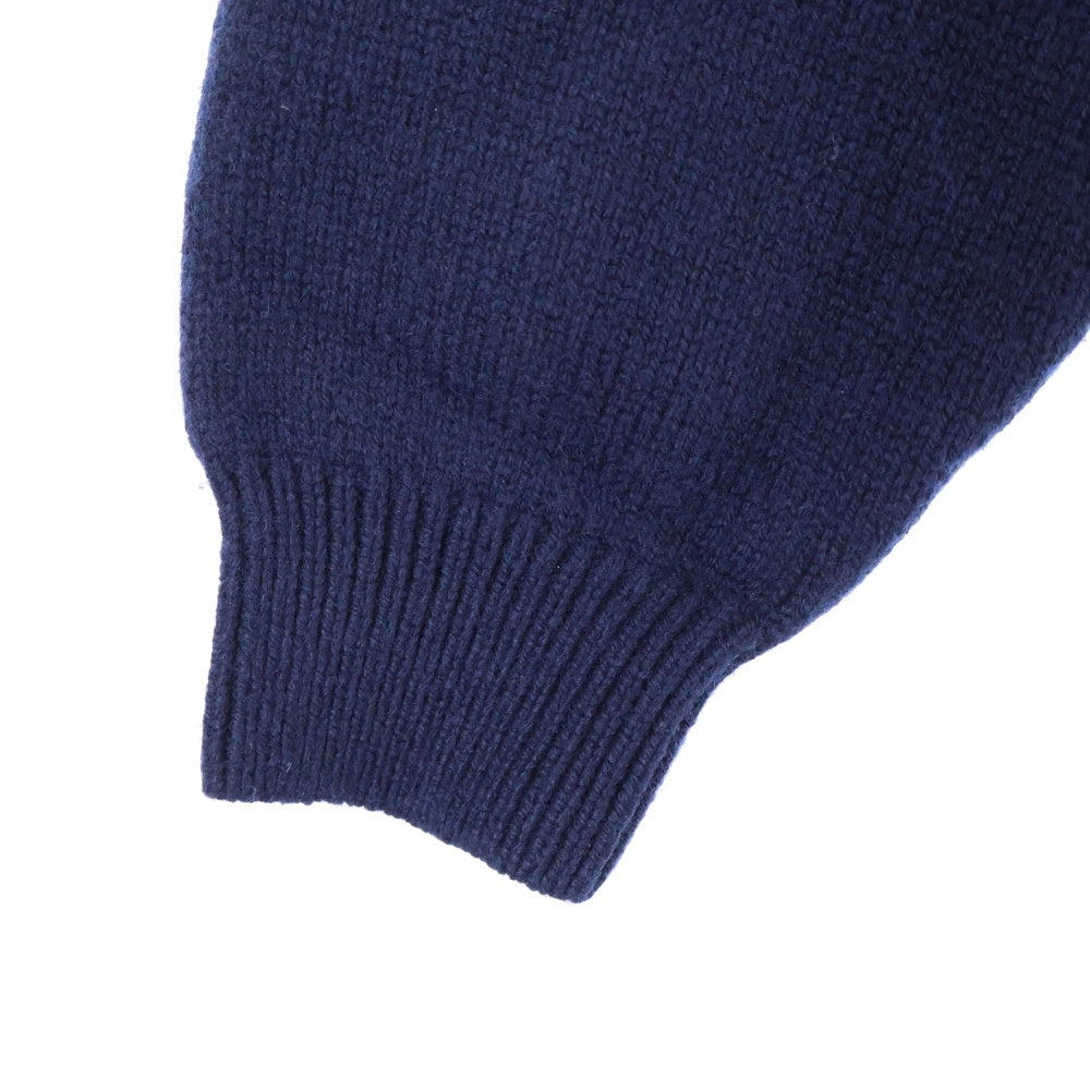 CELINE(セリーヌ) トリオンフ刺繍 クルーネックセーター ニット ネイビー 2AC85048T