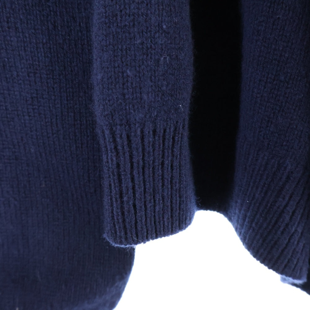 CELINE(セリーヌ) トリオンフ刺繍 クルーネックセーター ニット ネイビー 2AC85048T
