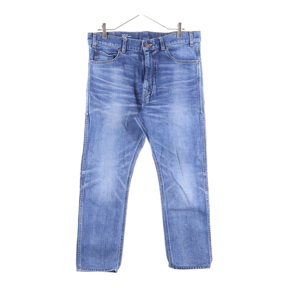 CELINE(セリーヌ) SKINNY JEANS IN VINTAGE UNION WASH DENIM ウォッシュド加工デニムパンツ インディゴブルー 2N354114T