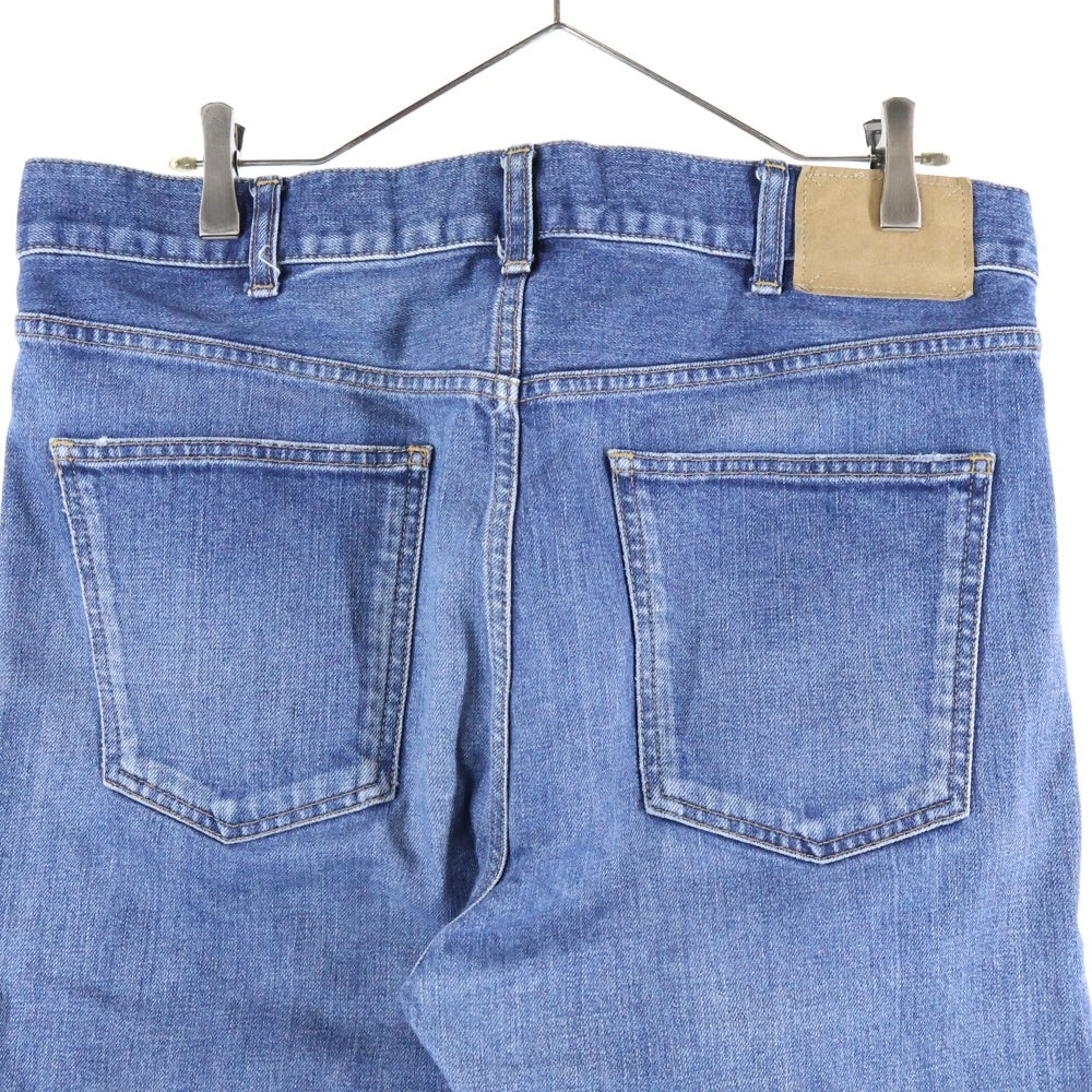 CELINE(セリーヌ) SKINNY JEANS IN VINTAGE UNION WASH DENIM ウォッシュド加工デニムパンツ インディゴブルー 2N354114T
