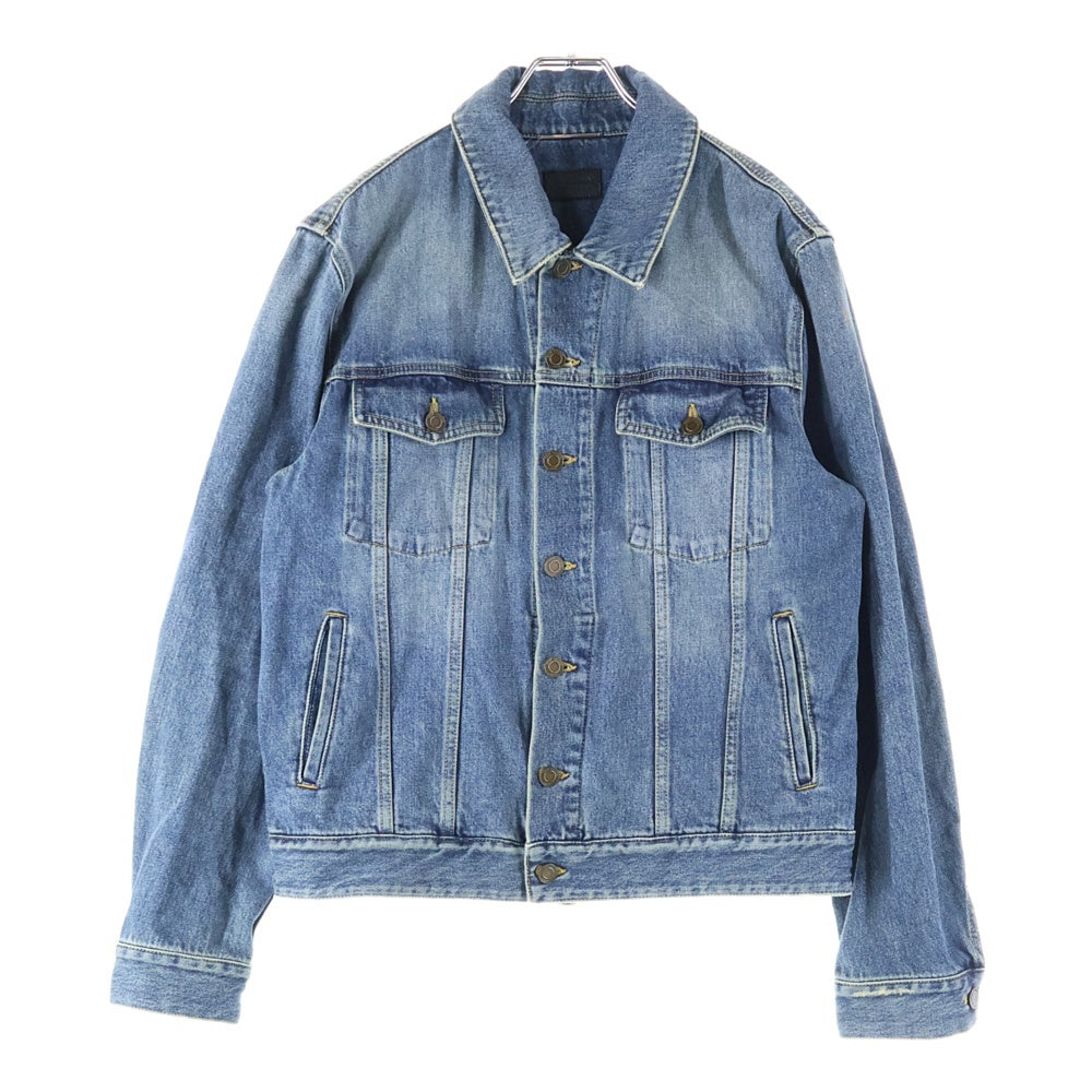 SAINT LAURENT PARIS(サンローランパリ) ウォッシュ加工 デニムジャケット インディゴ 597064 YC868
