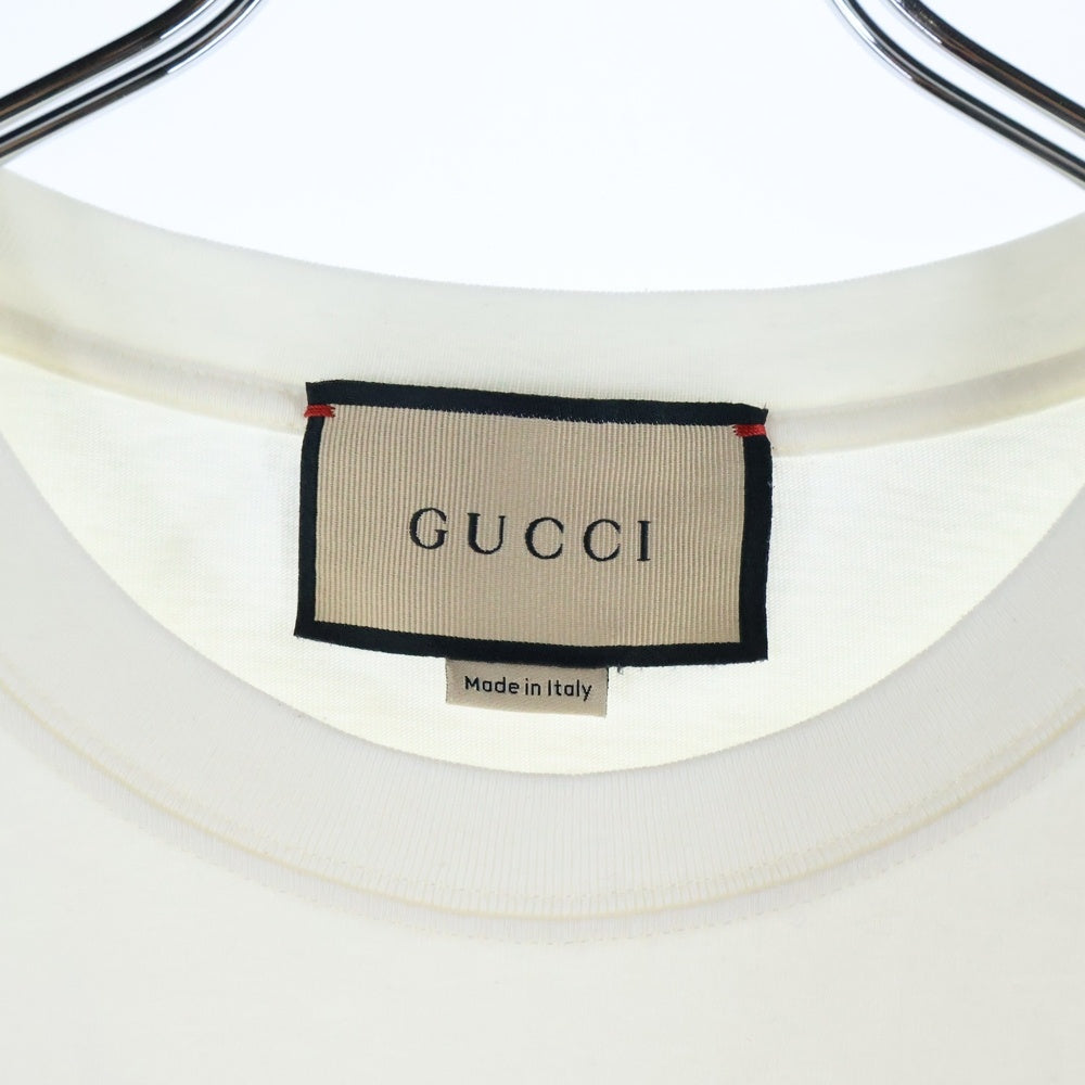 GUCCI(グッチ) FIRENZE 1921 ロゴ 半袖シャツ ラウンドネック 616036