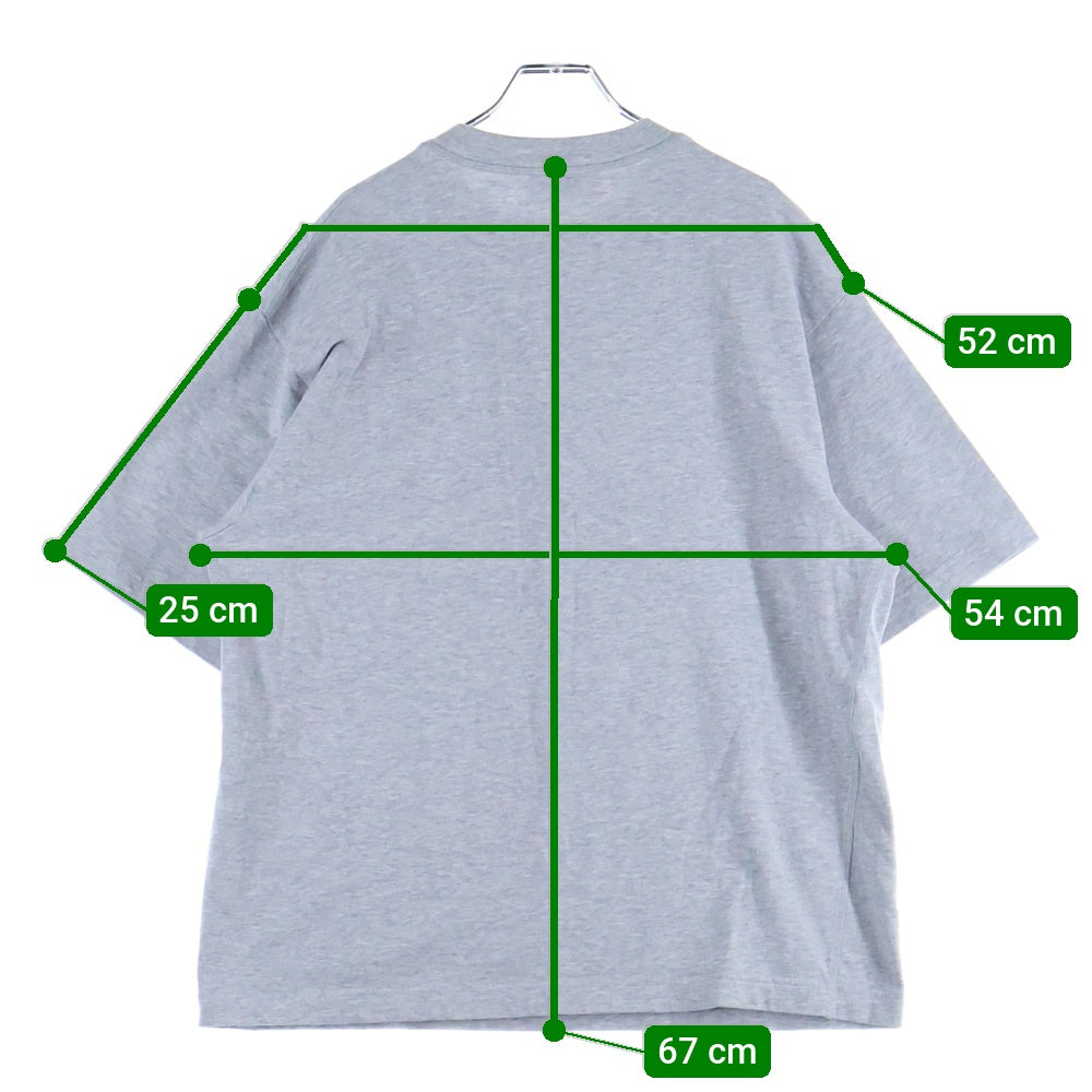 GUCCI(グッチ) ロゴプリント 半袖Tシャツ カットソーグレー 784361 XJGNA