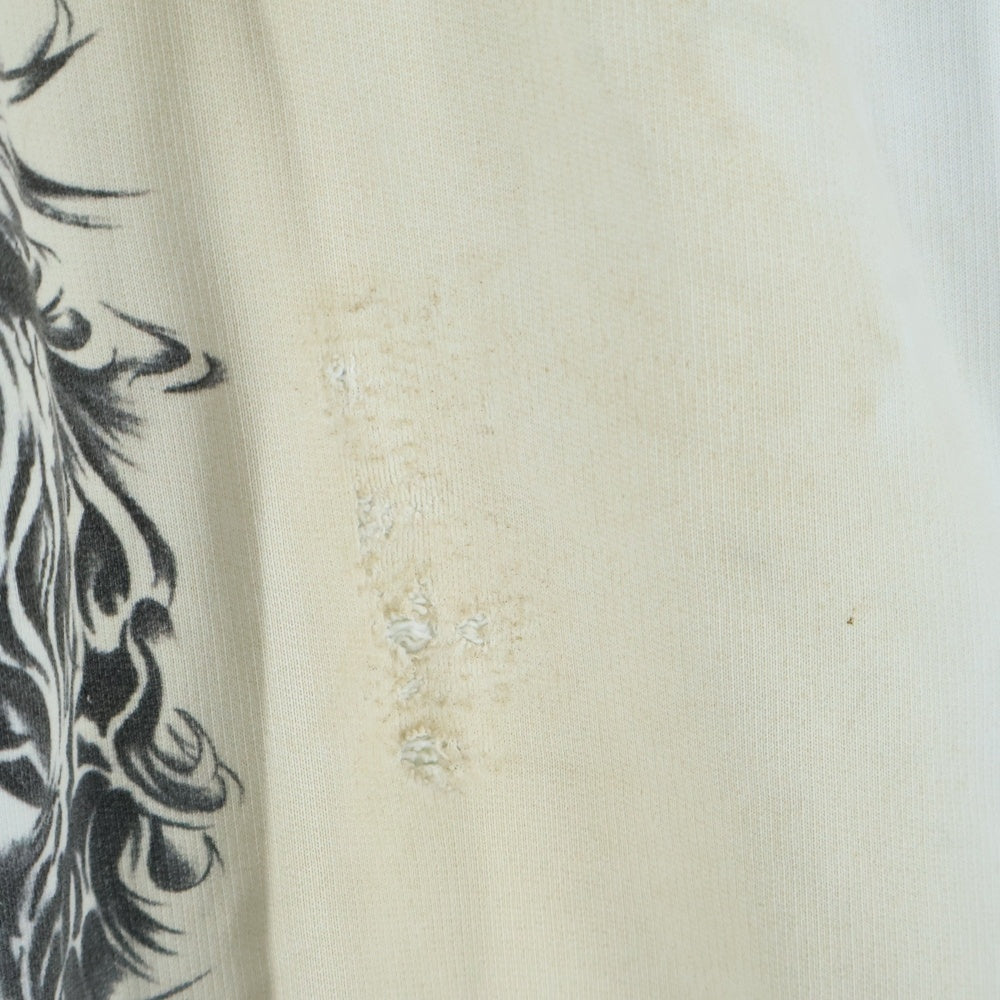 BALENCIAGA(バレンシアガ) 24SS Graffiti Baggy Sweat Pants グラフィックプリント バギースウェットパンツ ホワイト 787357 TQVK1