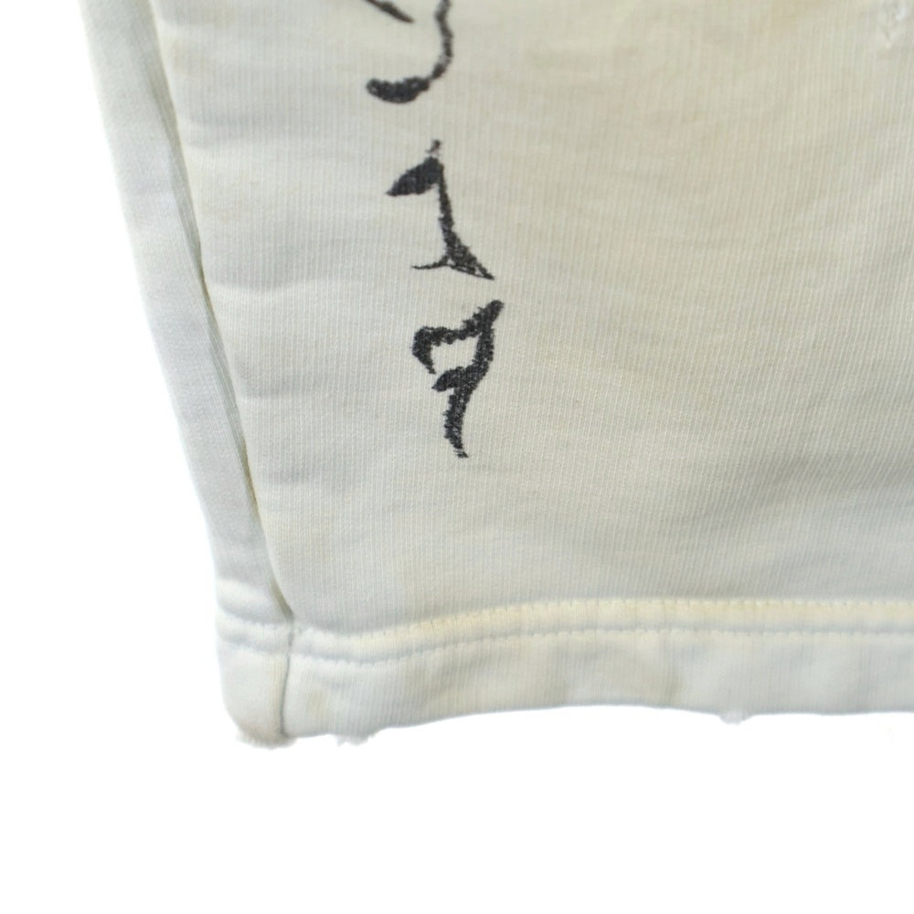 BALENCIAGA(バレンシアガ) 24SS Graffiti Baggy Sweat Pants グラフィックプリント バギースウェットパンツ ホワイト 787357 TQVK1