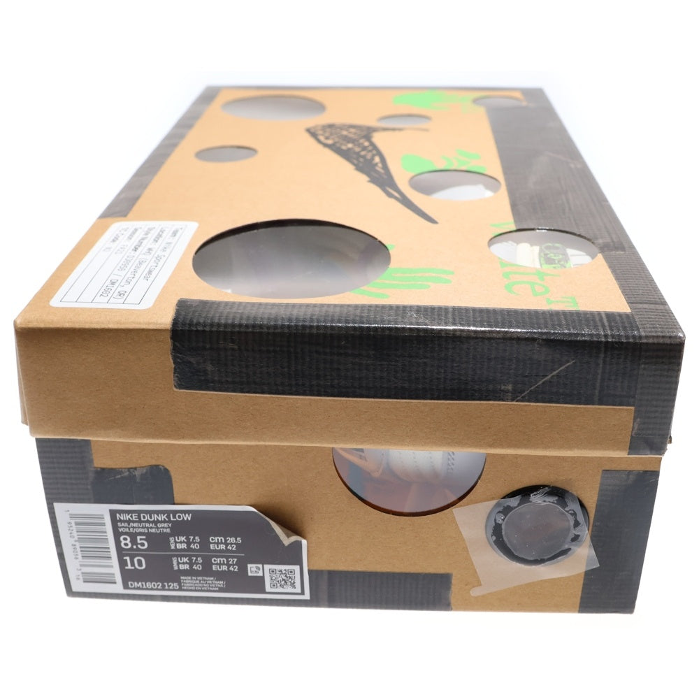 NIKE(ナイキ) ×OFF WHITE DUNK LOW 1OF 50 47 オフホワイト ダンク ローカットスニーカー グレー/ホワイト US8.5/26.5cm DM1602-125
