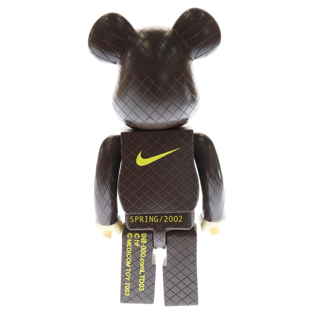 MEDICOM TOY(メディコムトイ) BE@RBRICK NIKE HTM hf 400% ベアブリック 藤原ヒロシ フィギュア 人形 ブラウン