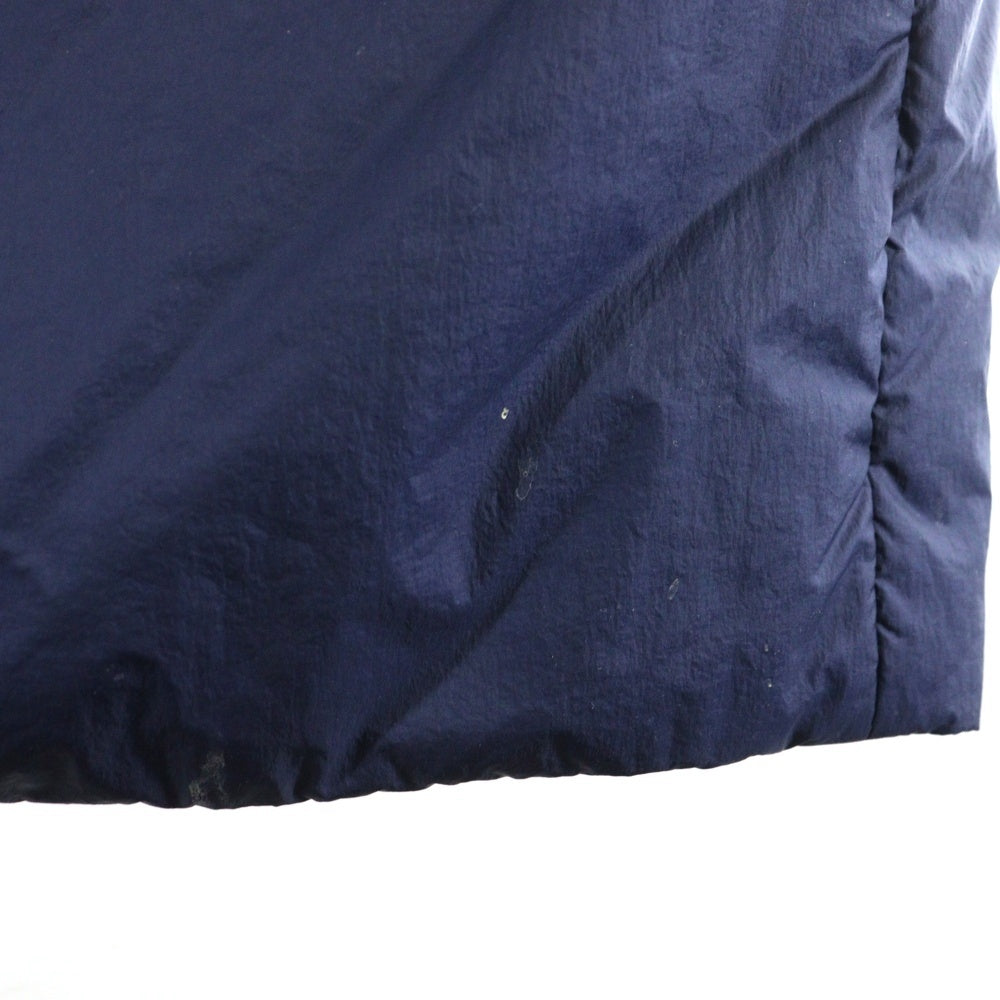 MONCLER(モンクレール) DEVOLUY GIUBBOTTO オープンカラー ダウンコート ロングコート ネイビー H20911C00020