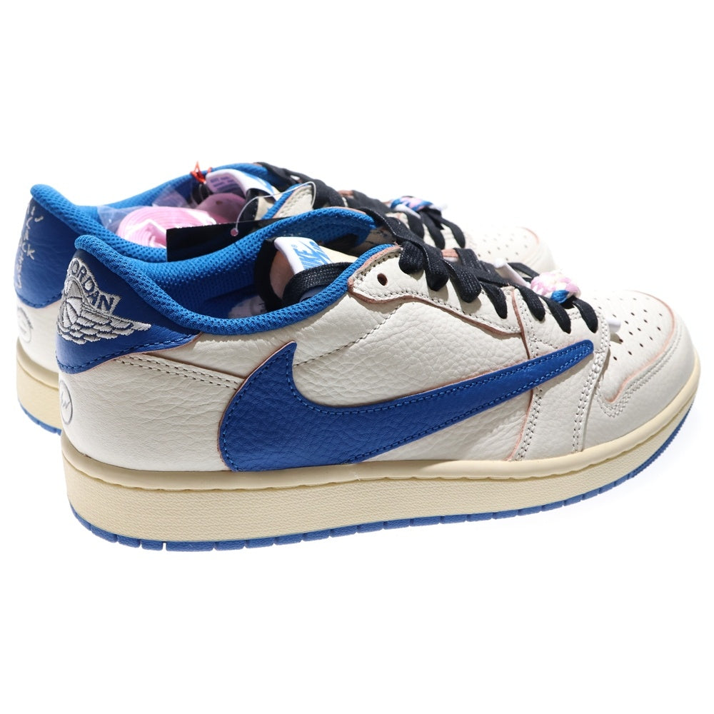 NIKE(ナイキ) ×Travis Scott ×fragment design Air Jordan 1 Low OG DM7866-104 ×ラヴィススコット×フラグメントデザイン エアジョーダン1 OG ローカットスニーカー US9/27.0cm
