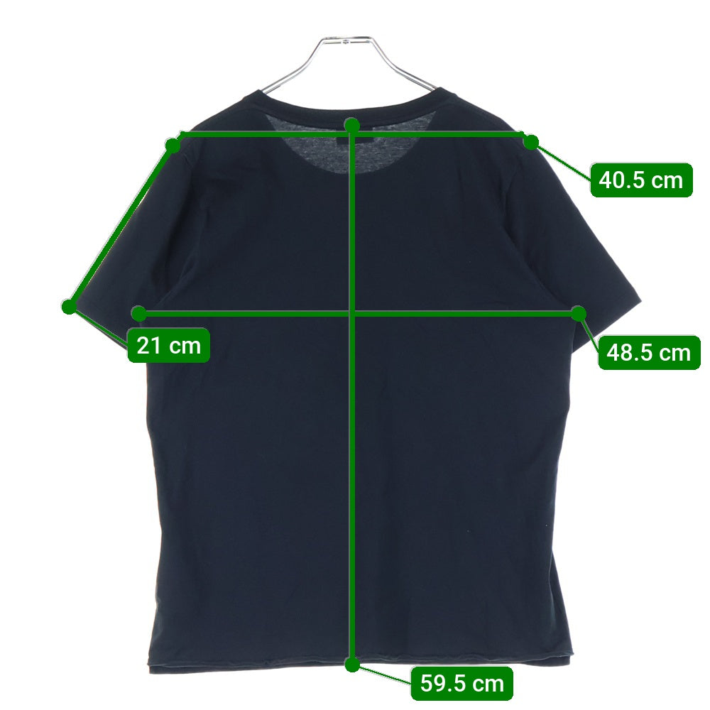 SAINT LAURENT PARIS(サンローランパリ) ロゴプリント 半袖Tシャツ カットソー ブラック 464572 YB2DQ