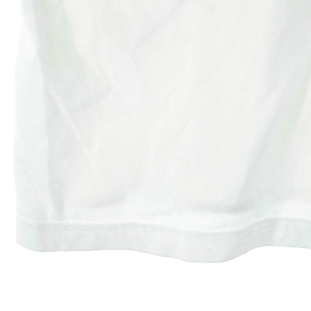 SAINT LAURENT PARIS(サンローランパリ) Reverse Logo Tee リバースロゴTシャツ 半袖カットソー ホワイト 663278 Y36HE