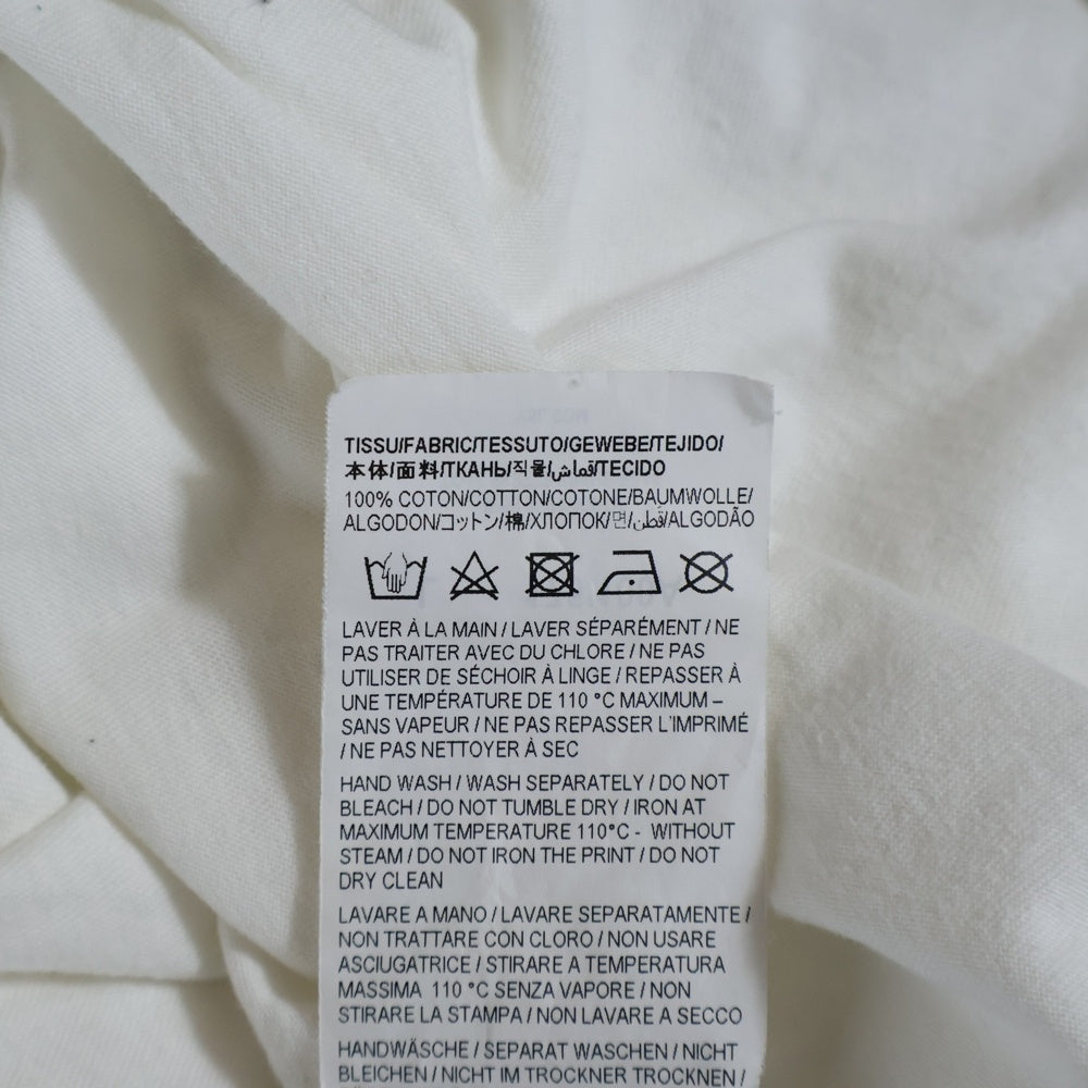 SAINT LAURENT PARIS(サンローランパリ) Reverse Logo Tee リバースロゴTシャツ 半袖カットソー ホワイト 663278 Y36HE