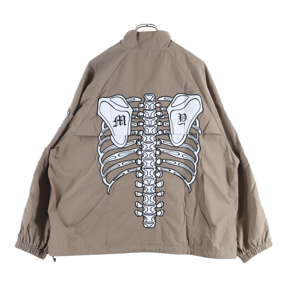 MAYO(メイヨー) BONES Embroidery Anorak ボーン エンブロイダリー プルオーバージャケット ブラウン 24MY-AN01