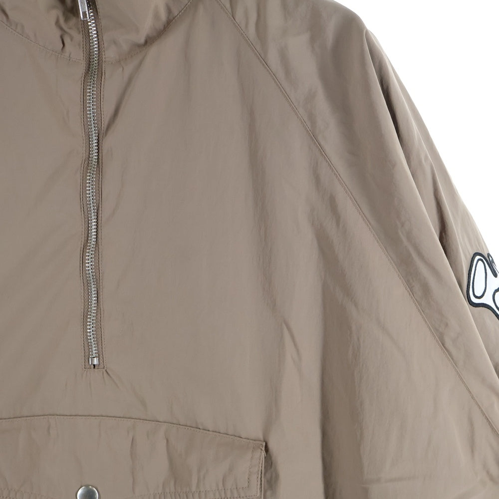 MAYO(メイヨー) BONES Embroidery Anorak ボーン エンブロイダリー プルオーバージャケット ブラウン 24MY-AN01