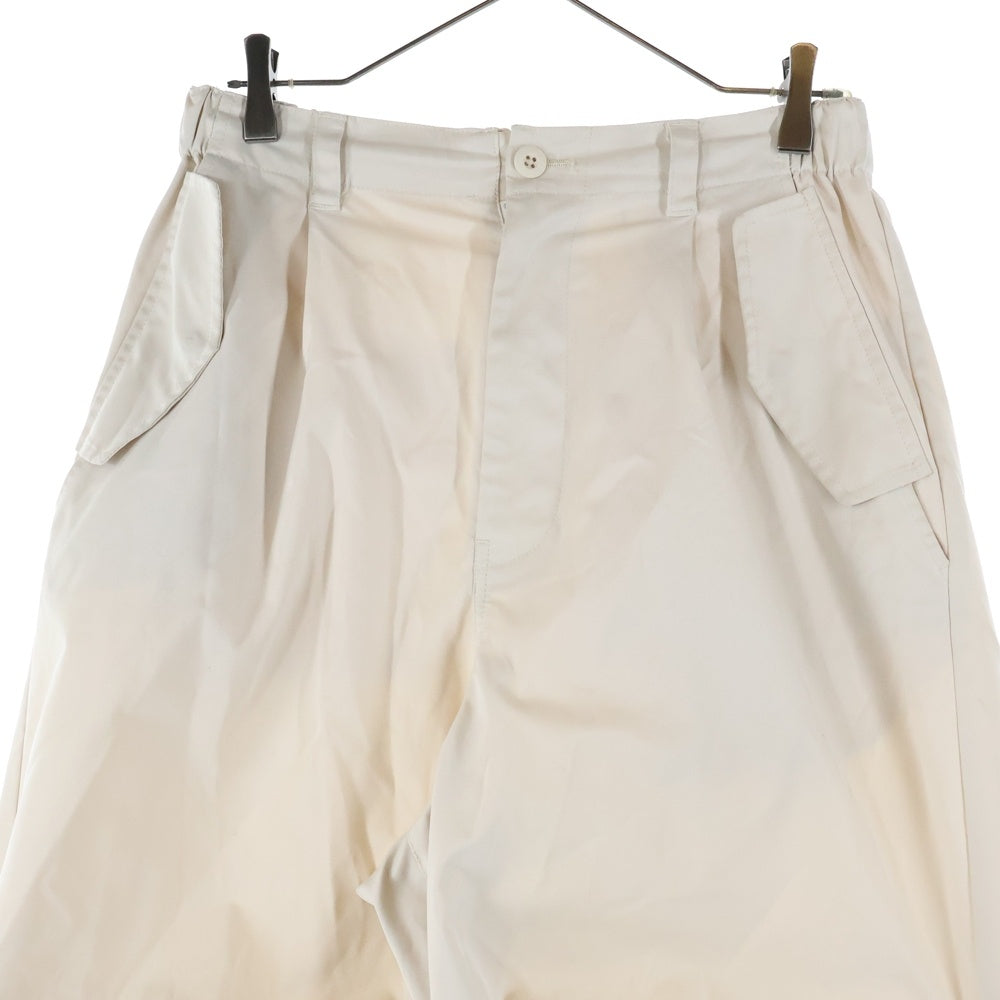 Lui's(ルイス) コンバーチブル パラシュートパンツ ナイロンパンツ アイボリー LUZ2032102A0004