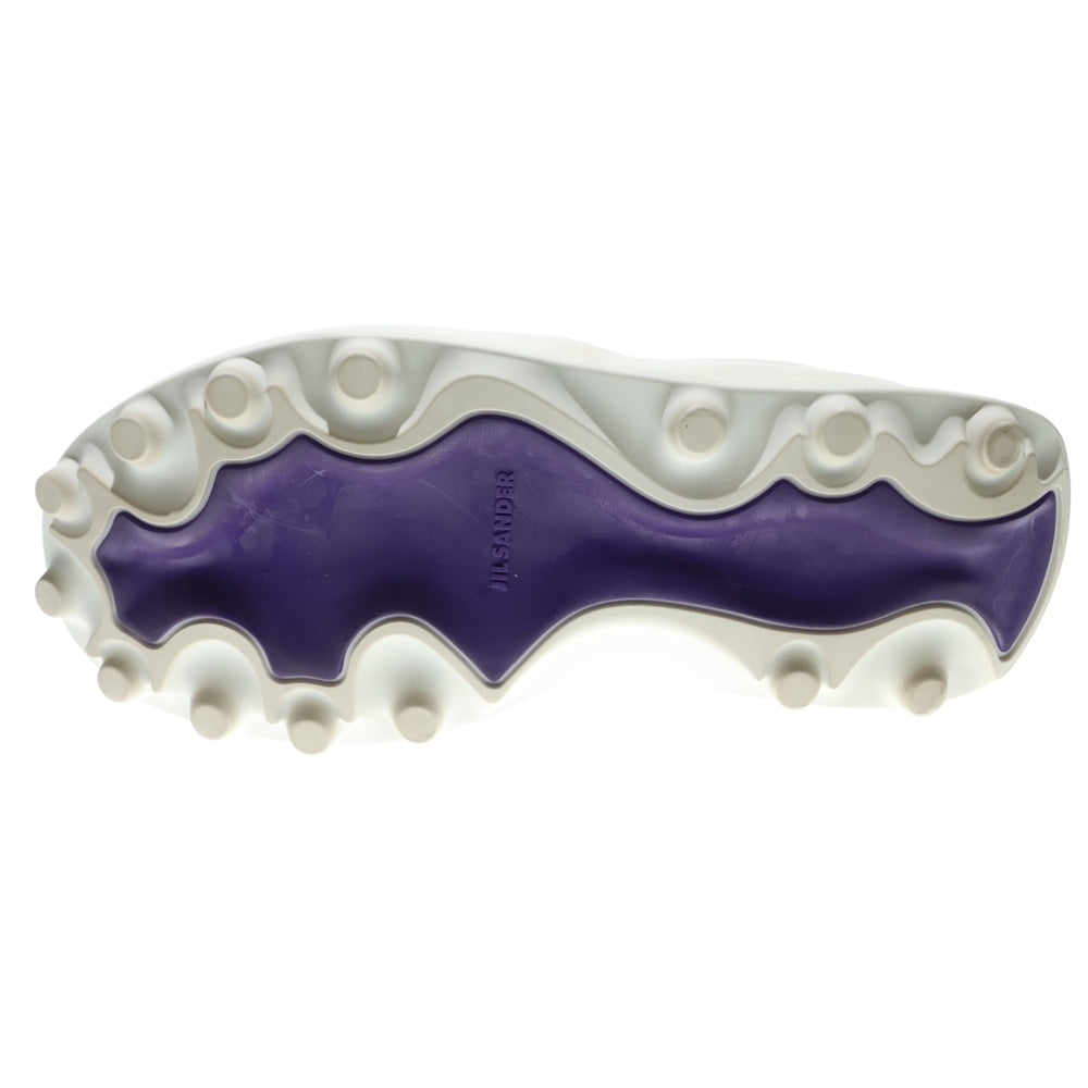 JIL SANDER(ジルサンダー) ORB オーブ レザーローカットスニーカー ホワイト