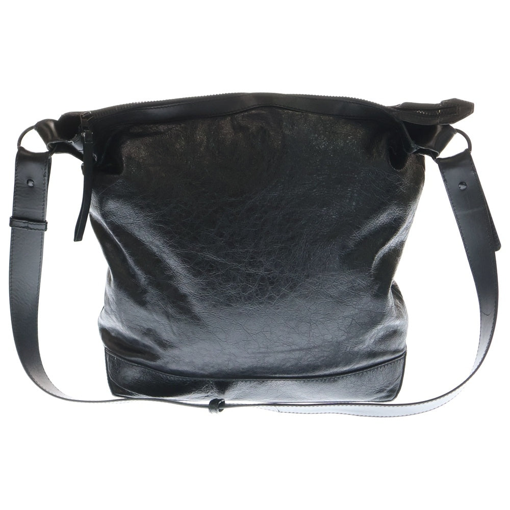 BALENCIAGA(バレンシアガ) THE DAY leather shoulder bag ザ デイ レザーショルダーバッグ ブラック 272409
